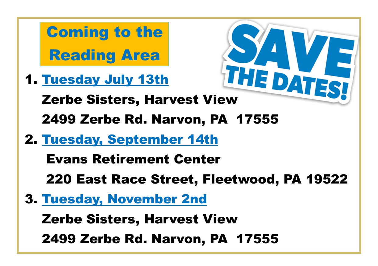 Reading Save the Dates