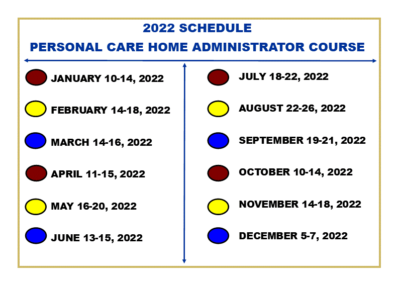 PCH SCHEDULES 2022B